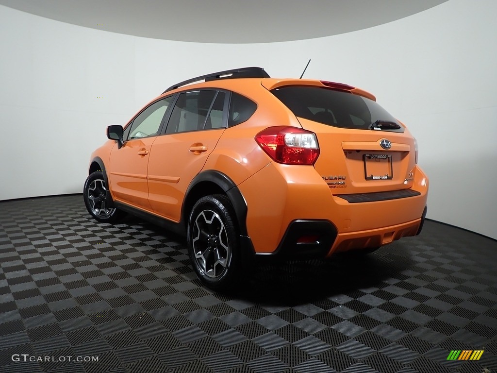 2014 XV Crosstrek 2.0i Limited - Tangerine Orange Pearl / Black photo #12