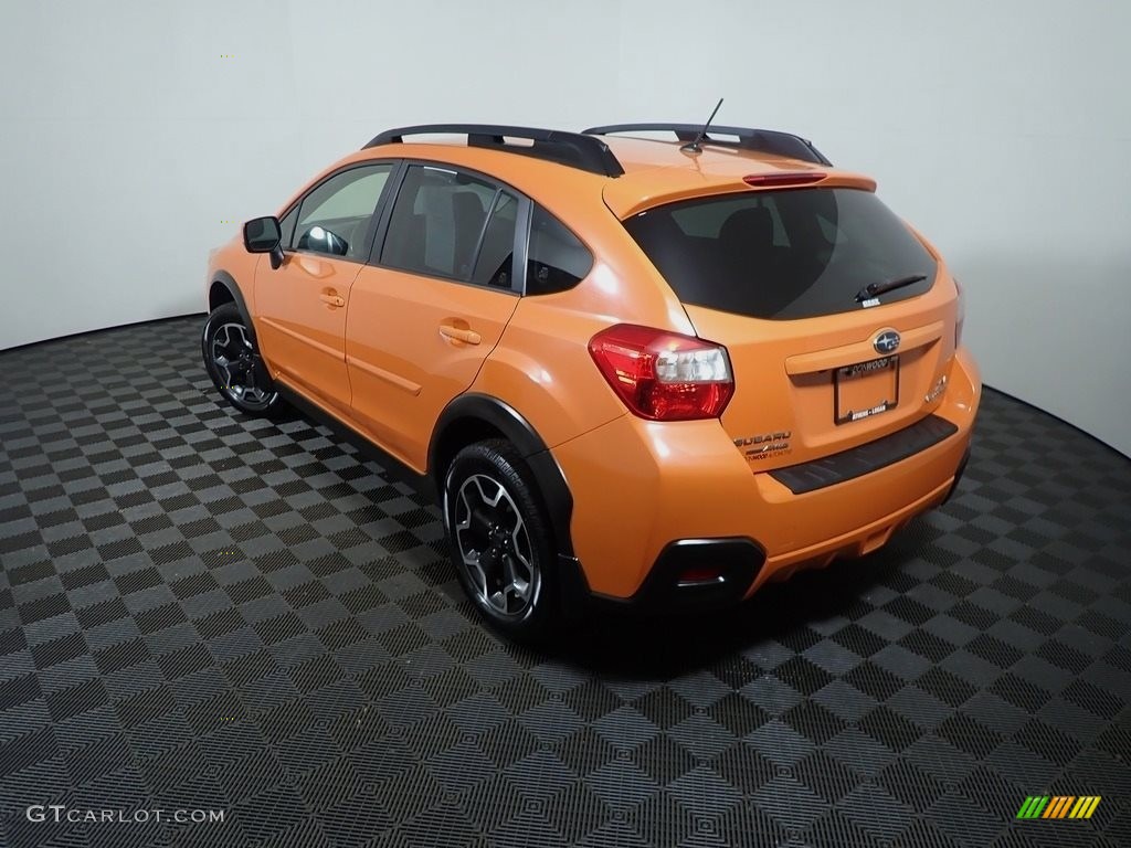 2014 XV Crosstrek 2.0i Limited - Tangerine Orange Pearl / Black photo #13