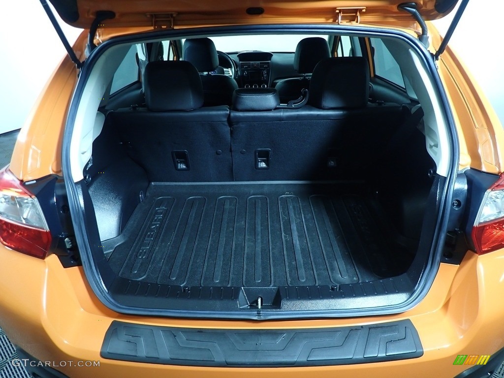 2014 XV Crosstrek 2.0i Limited - Tangerine Orange Pearl / Black photo #16