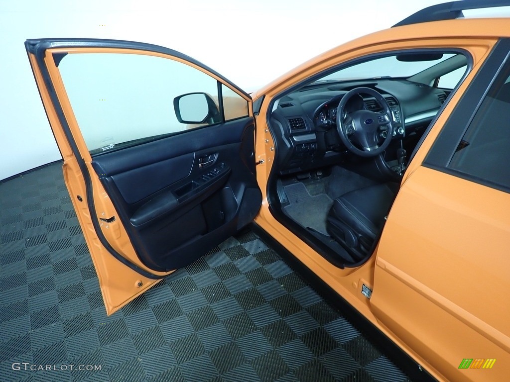 2014 XV Crosstrek 2.0i Limited - Tangerine Orange Pearl / Black photo #21