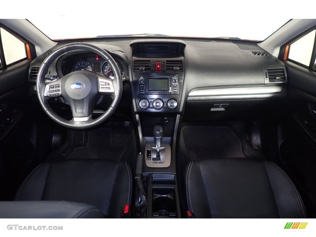 2014 XV Crosstrek 2.0i Limited - Tangerine Orange Pearl / Black photo #25