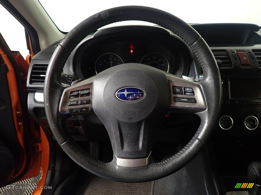 2014 XV Crosstrek 2.0i Limited - Tangerine Orange Pearl / Black photo #28