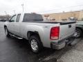 2010 Pure Silver Metallic GMC Sierra 1500 SLE Extended Cab 4x4  photo #3