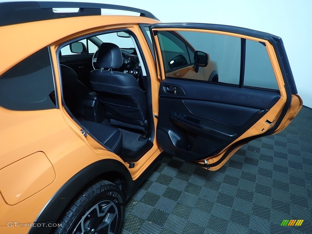 2014 XV Crosstrek 2.0i Limited - Tangerine Orange Pearl / Black photo #36