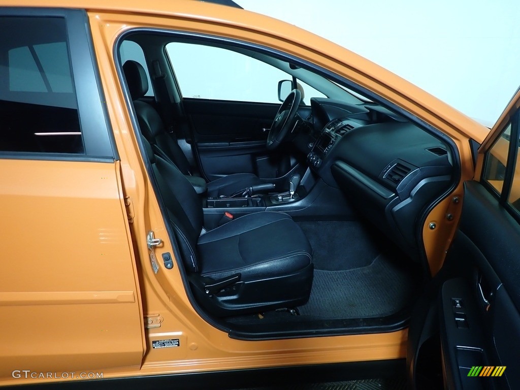 2014 XV Crosstrek 2.0i Limited - Tangerine Orange Pearl / Black photo #39