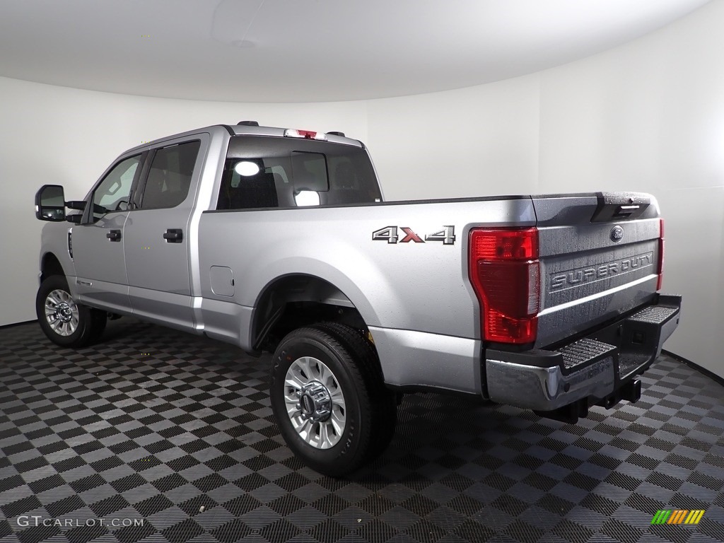 2022 F250 Super Duty XLT Crew Cab 4x4 - Iconic Silver / Medium Earth Gray photo #9