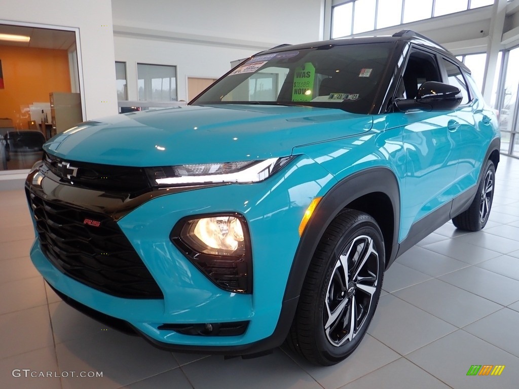 2021 Trailblazer RS AWD - Oasis Blue / Jet Black photo #2