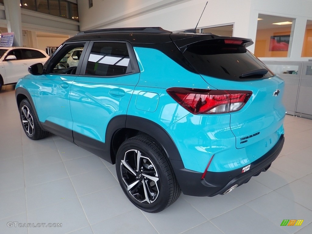 2021 Trailblazer RS AWD - Oasis Blue / Jet Black photo #4