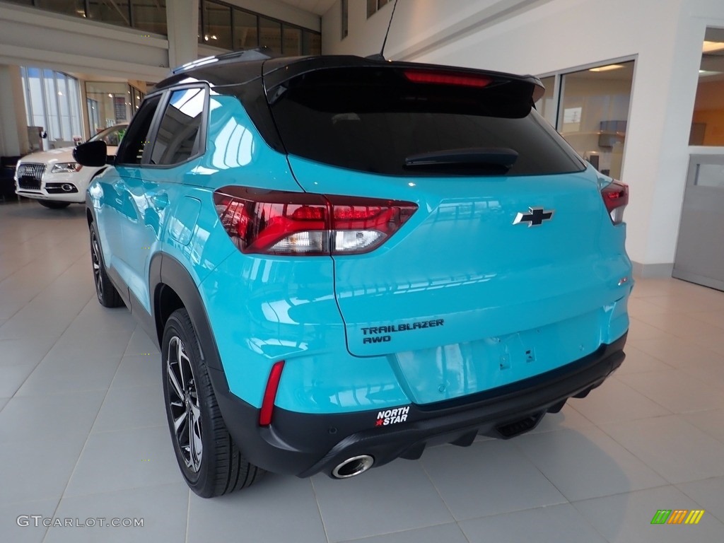 2021 Trailblazer RS AWD - Oasis Blue / Jet Black photo #5