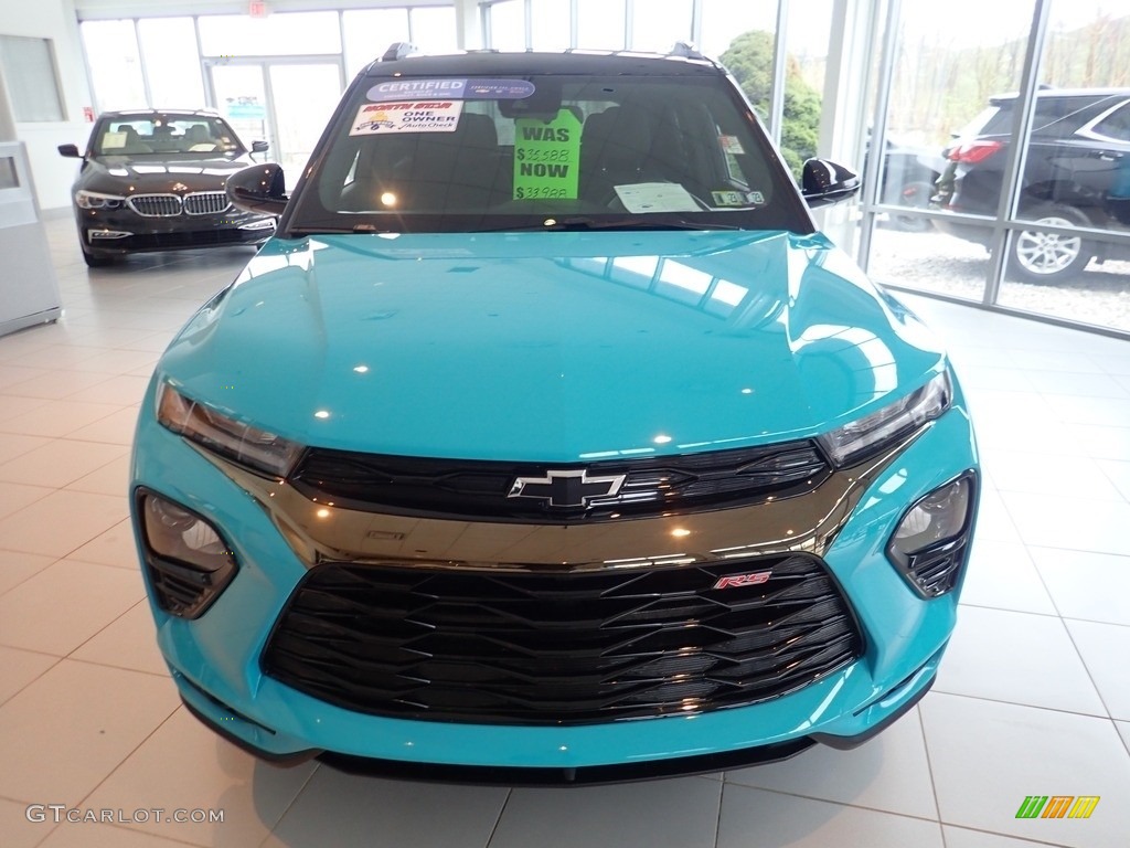 2021 Trailblazer RS AWD - Oasis Blue / Jet Black photo #13