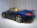 2008 Lapis Blue Metallic Porsche 911 Turbo Cabriolet  photo #6