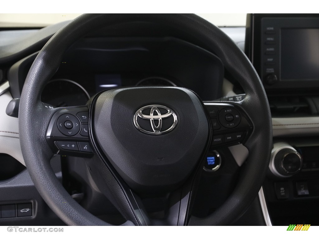 2019 RAV4 XLE - Silver Sky Metallic / Light Gray photo #7