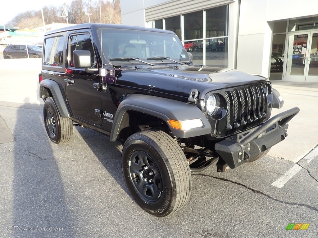 2019 Wrangler Sport 4x4 - Black / Black photo #7