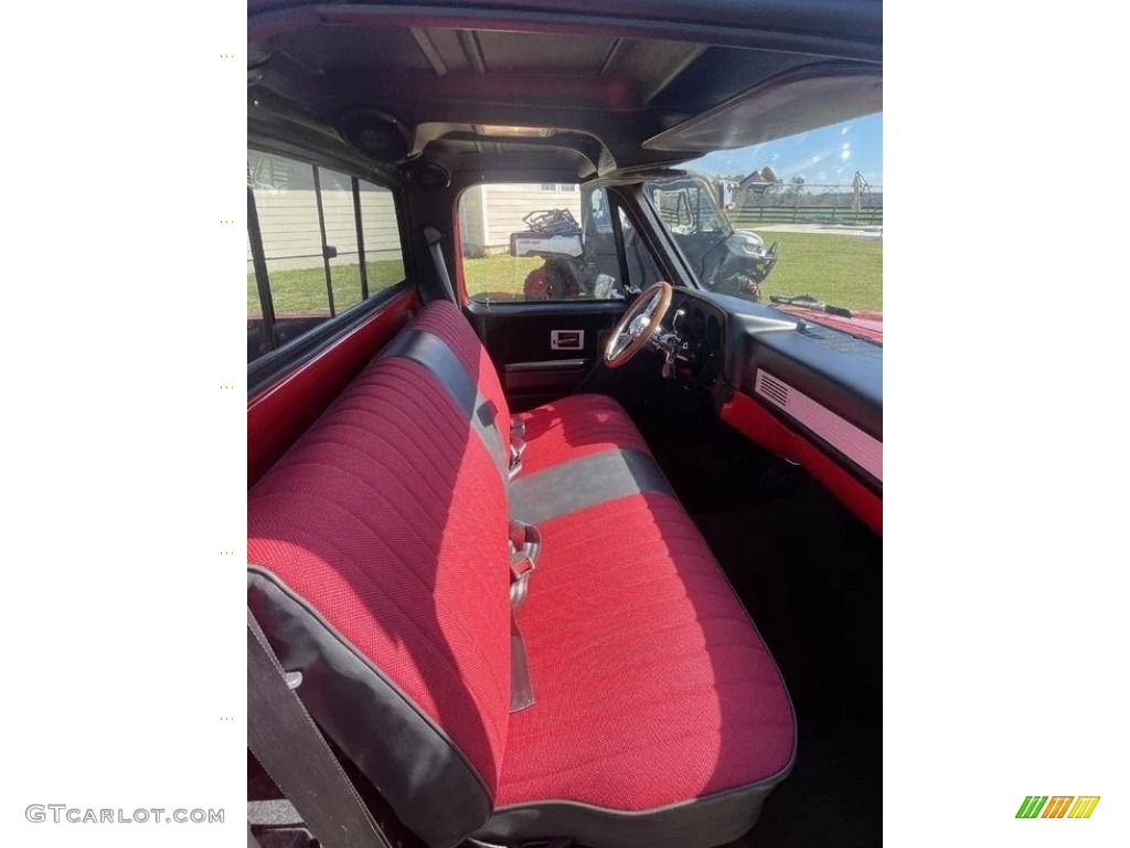 1985 Chevrolet C/K C10 Silverado Regular cab Front Seat Photo #144095087