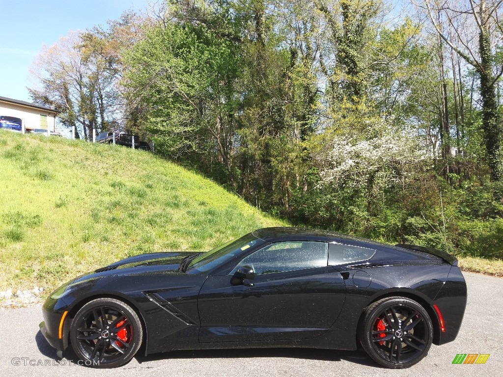 Black 2015 Chevrolet Corvette Stingray Coupe Exterior Photo #144095264