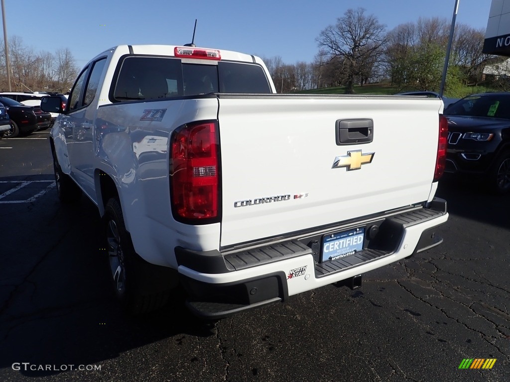 2019 Colorado Z71 Crew Cab 4x4 - Summit White / Jet Black/Dark Ash photo #5