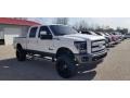 Oxford White - F250 Super Duty Lariat Crew Cab 4x4 Photo No. 7