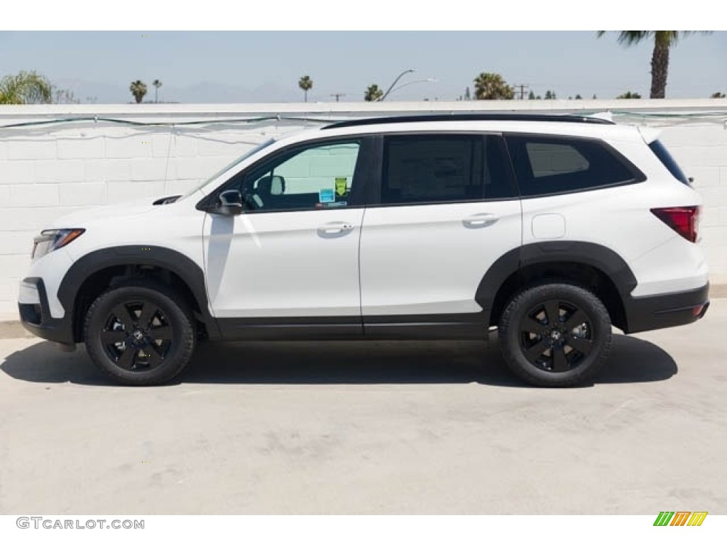 Platinum White Pearl 2022 Honda Pilot TrailSport AWD Exterior Photo #144097478