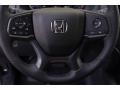 Black 2022 Honda Pilot TrailSport AWD Steering Wheel