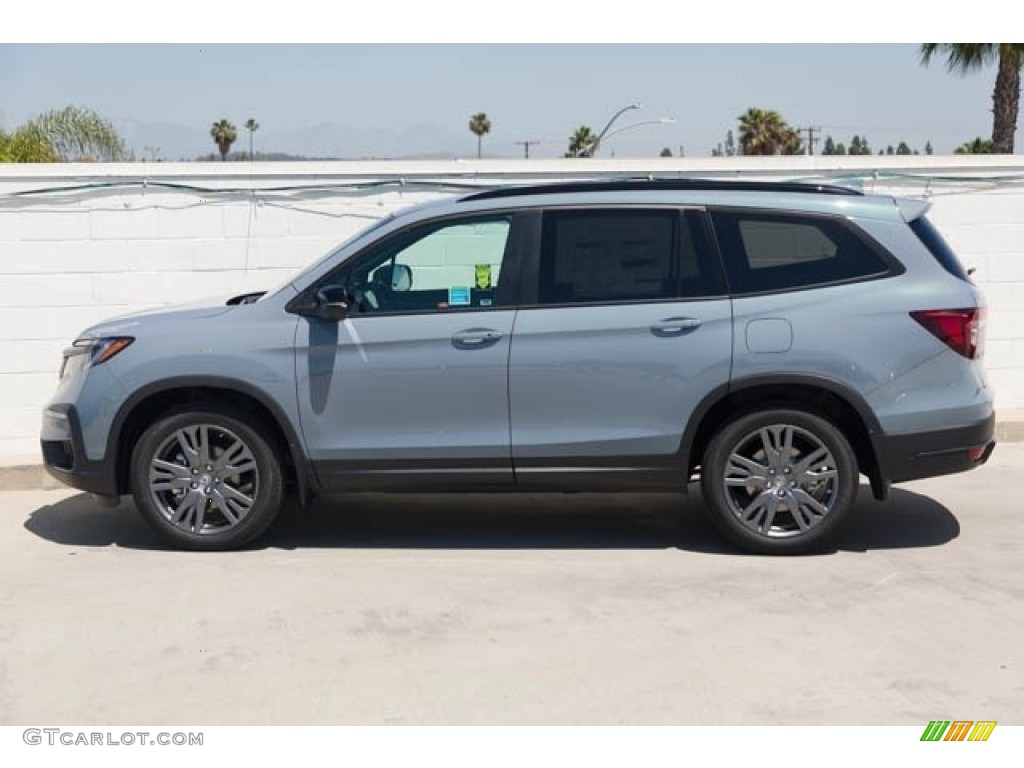 Sonic Gray Pearl 2022 Honda Pilot Sport Exterior Photo #144098129