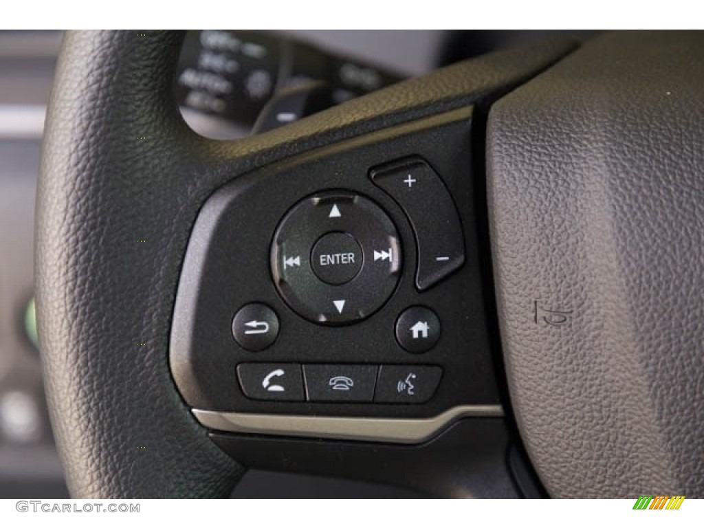 2022 Honda Pilot Sport Black Steering Wheel Photo #144098396