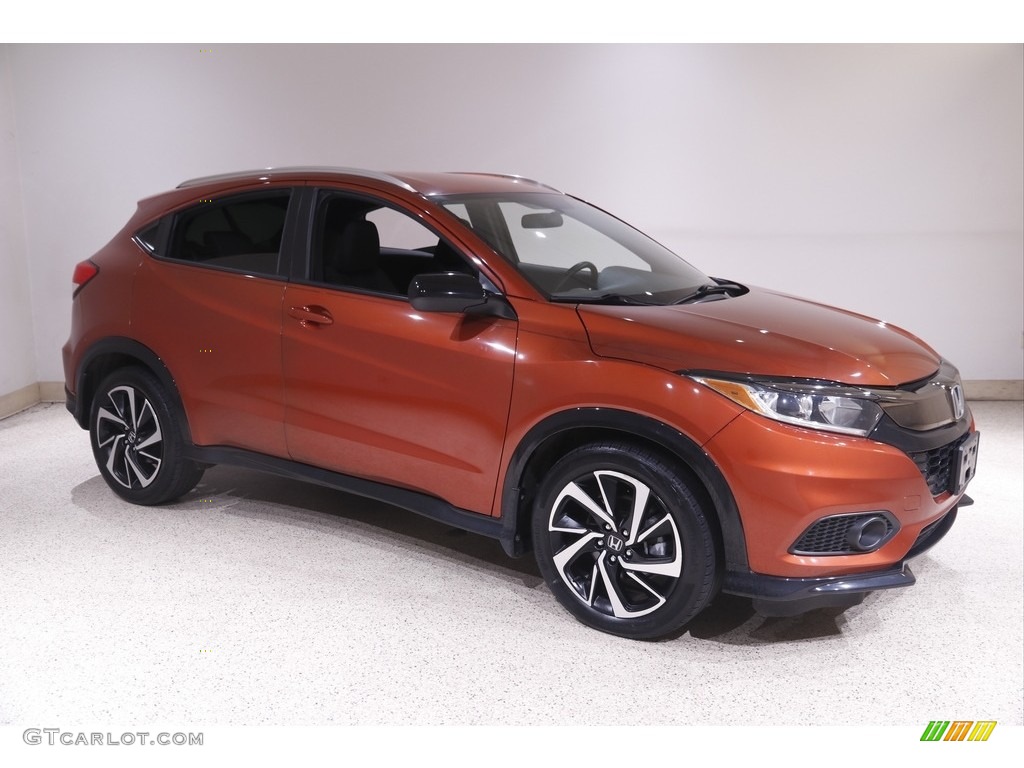 Orangeburst Metallic Honda HR-V