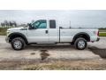 Oxford White - F250 Super Duty Lariat Super Cab 4x4 Photo No. 7