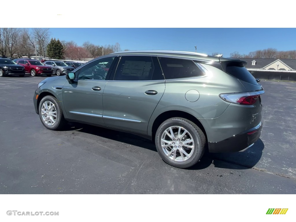 2022 Enclave Premium AWD - Sage Metallic / Dark Galvanized/Ebony photo #6