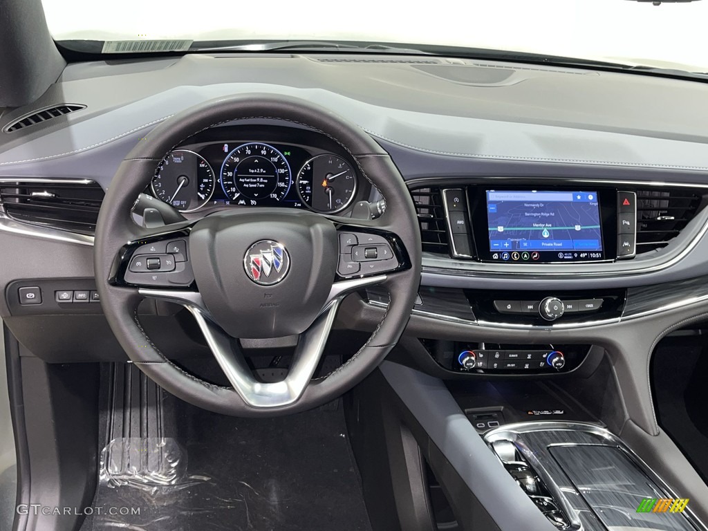 2022 Buick Enclave Premium AWD Dark Galvanized/Ebony Dashboard Photo #144100136
