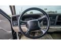2002 Chevrolet Suburban Graphite/Medium Gray Interior Steering Wheel Photo