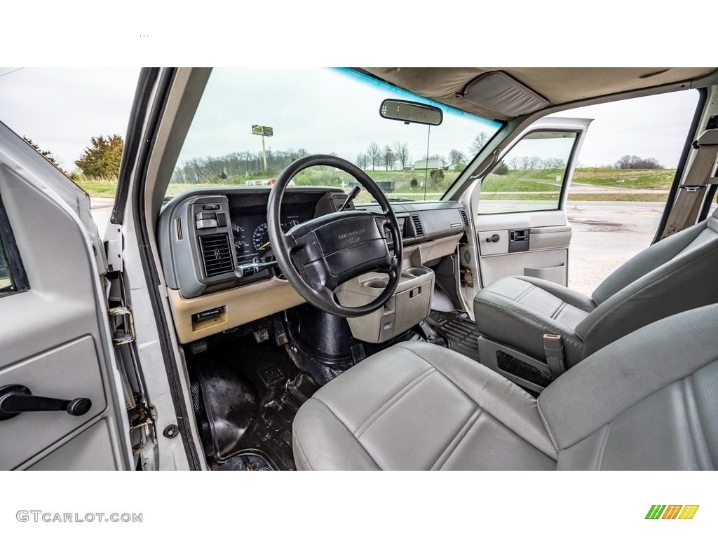 Charcoal Interior 1995 Chevrolet Astro Cargo Van Photo #144101573
