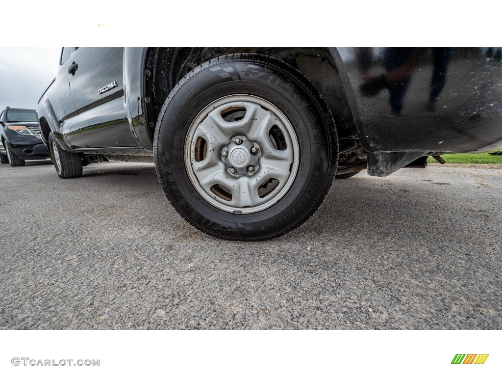2006 Tacoma Access Cab - Black Sand Pearl / Graphite Gray photo #2