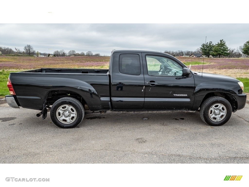 2006 Tacoma Access Cab - Black Sand Pearl / Graphite Gray photo #3