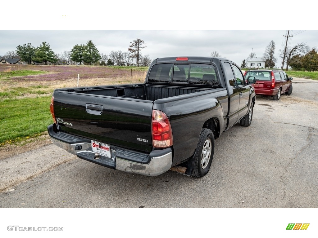 2006 Tacoma Access Cab - Black Sand Pearl / Graphite Gray photo #4