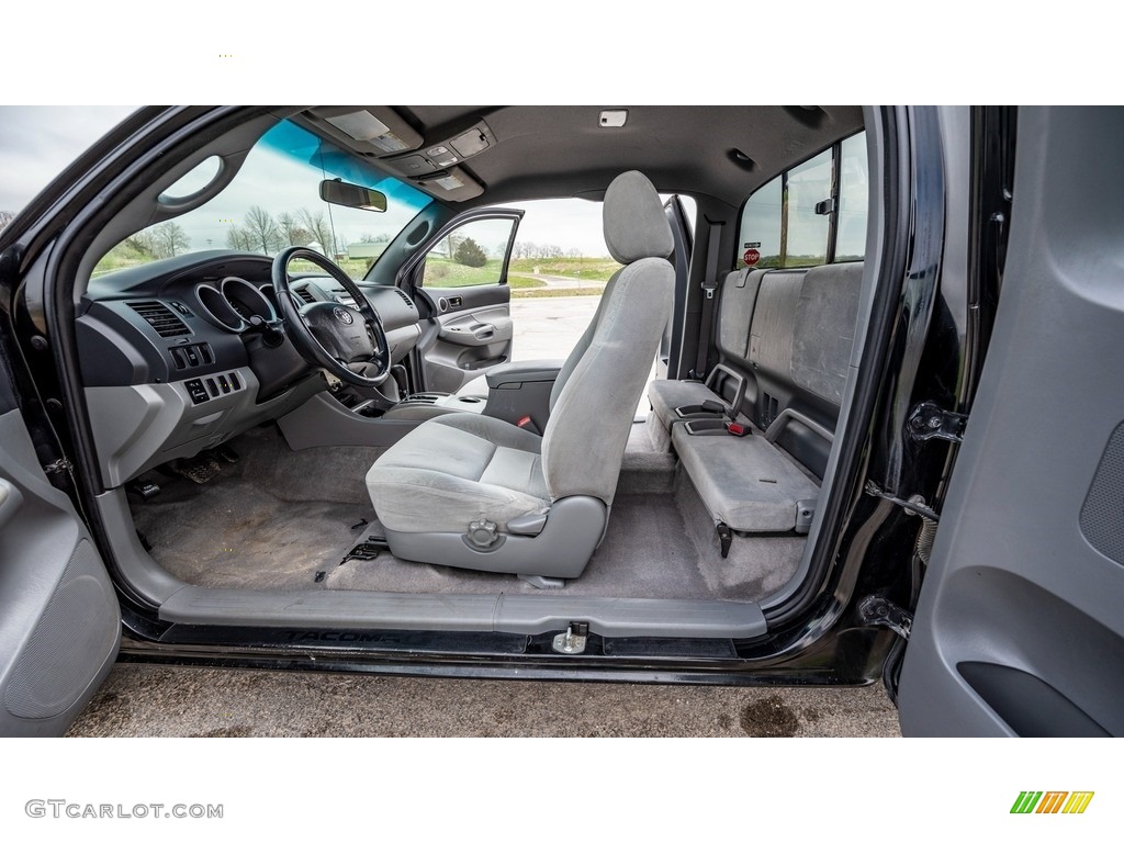 2006 Tacoma Access Cab - Black Sand Pearl / Graphite Gray photo #18