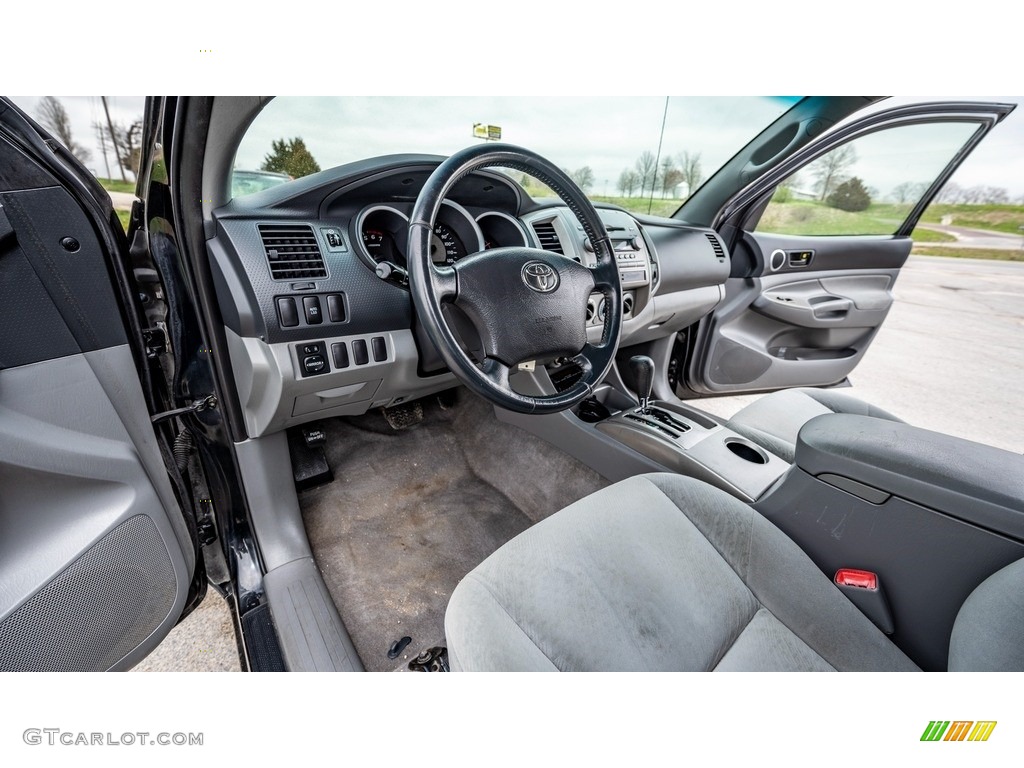 2006 Tacoma Access Cab - Black Sand Pearl / Graphite Gray photo #19