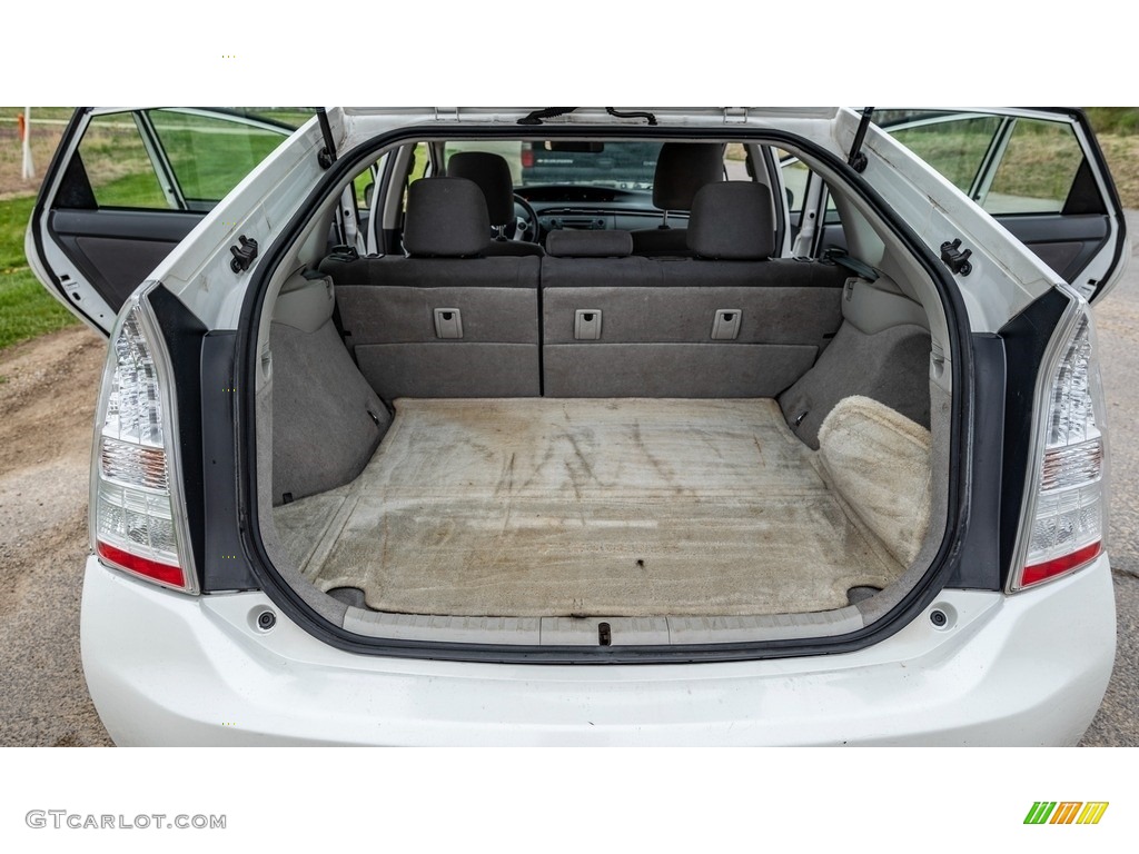 2010 Prius Hybrid II - Blizzard White Pearl / Dark Gray photo #20