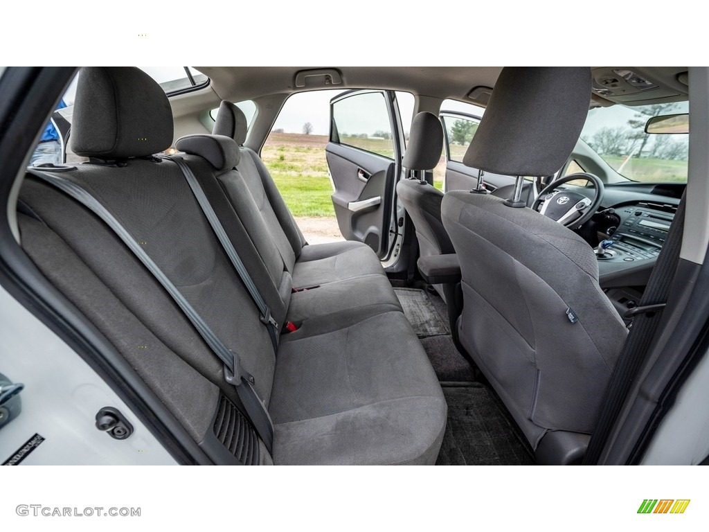 2010 Prius Hybrid II - Blizzard White Pearl / Dark Gray photo #21