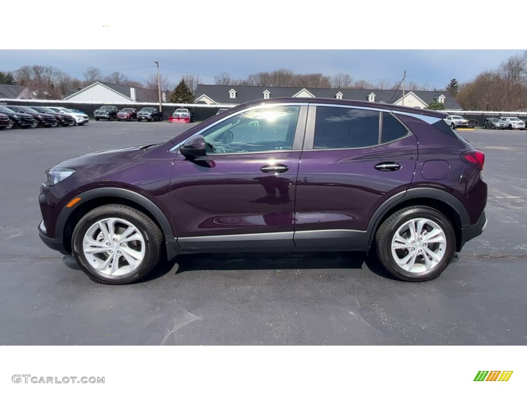 Black Currant Metallic 2020 Buick Encore GX Preferred Exterior Photo #144102552