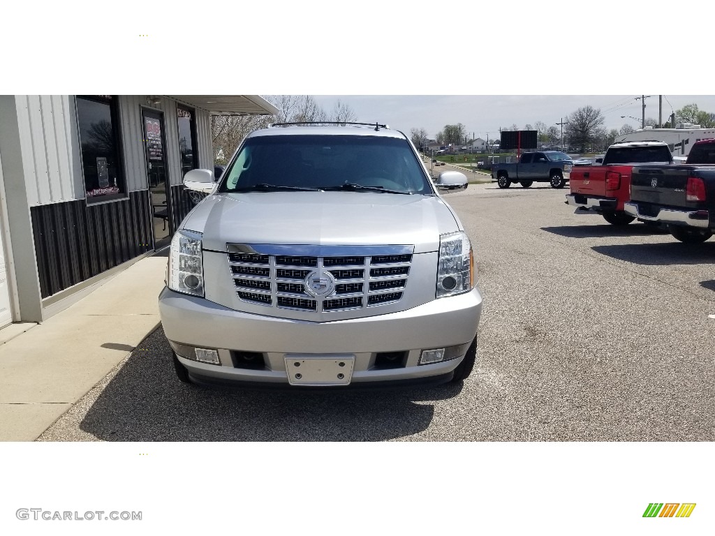 2011 Escalade Luxury AWD - Silver Lining Metallic / Ebony/Ebony photo #7