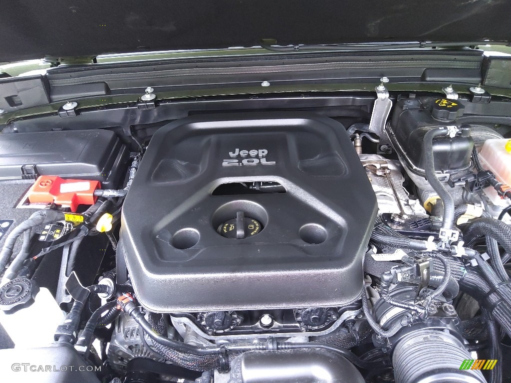 2021 Jeep Wrangler Sport 4x4 Engine Photos
