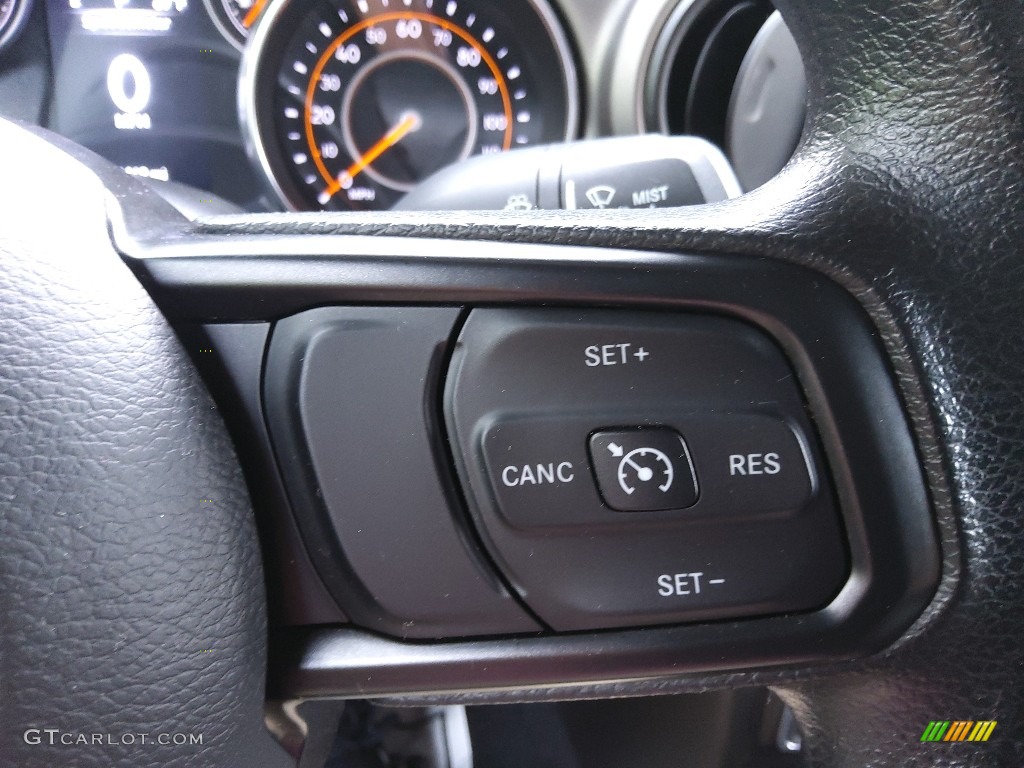 2021 Jeep Wrangler Sport 4x4 Black Steering Wheel Photo #144103116