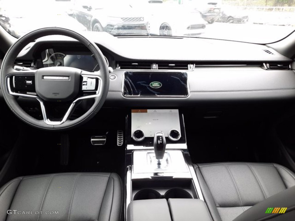 2022 Land Rover Range Rover Evoque R-Dynamic S Ebony Dashboard Photo #144104019