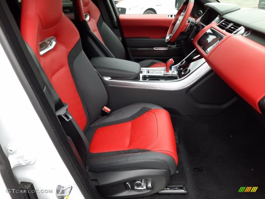Pimento/Ebony Interior 2022 Land Rover Range Rover Sport SVR Photo #144105126