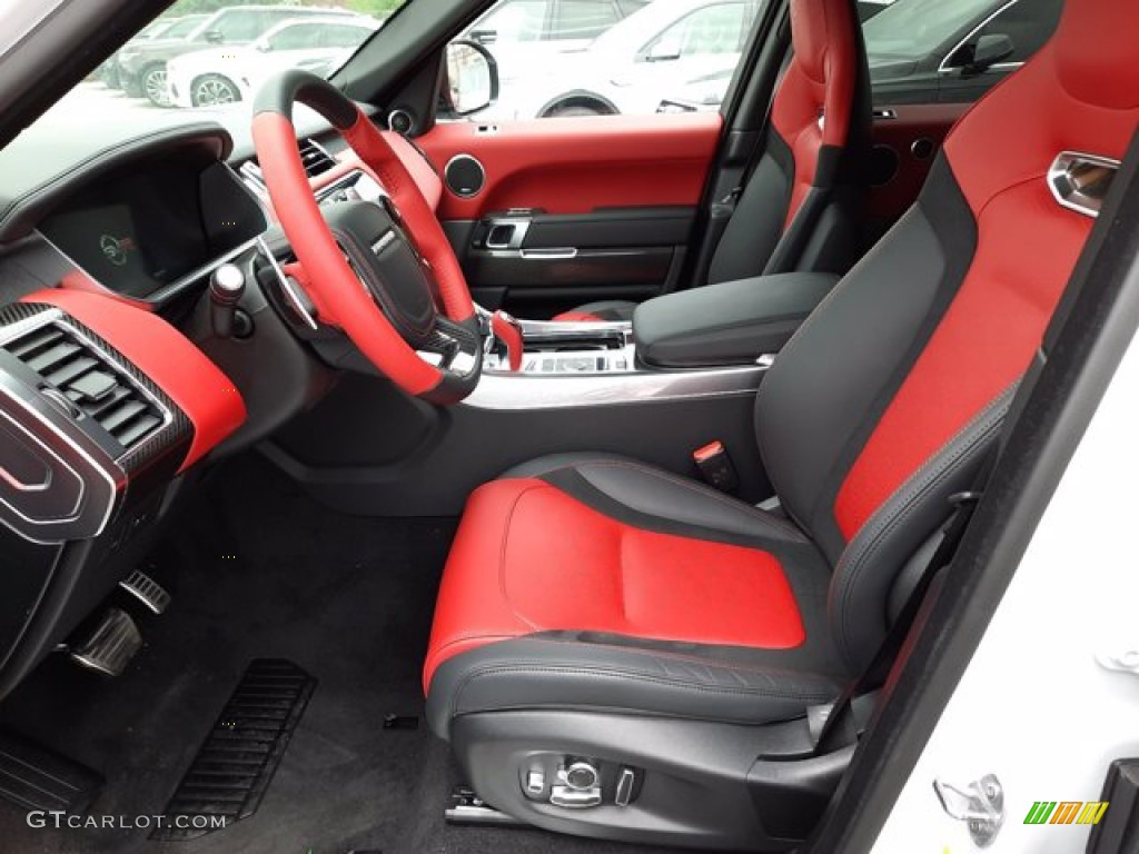 2022 Land Rover Range Rover Sport SVR Front Seat Photo #144105306