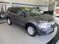 Modern Steel Metallic 2019 Honda Pilot LX AWD Exterior
