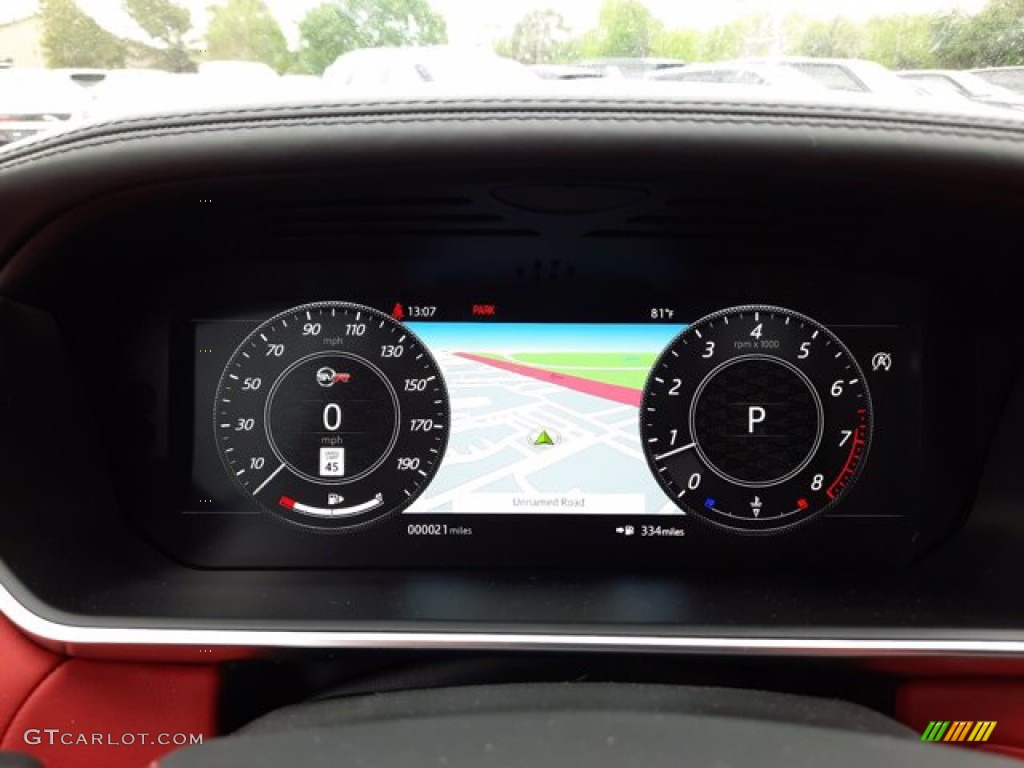 2022 Land Rover Range Rover Sport SVR Gauges Photo #144105408