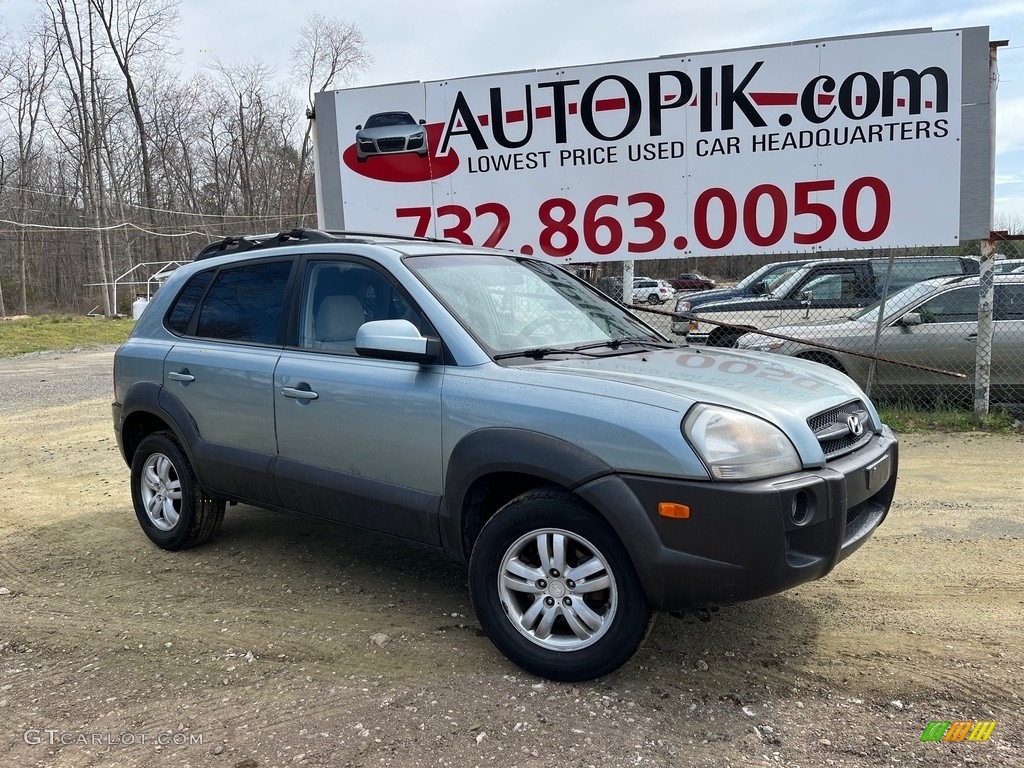 2006 Tucson GLS V6 - Sahara Silver / Gray photo #1