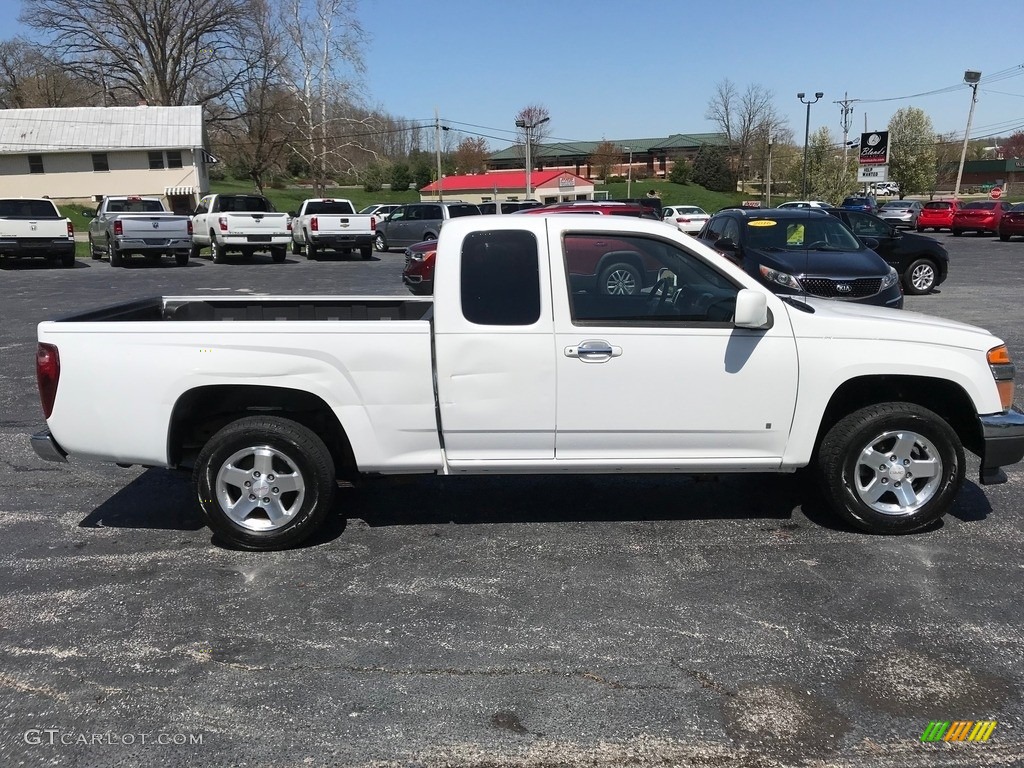 Summit White 2009 GMC Canyon SLE Extended Cab Exterior Photo #144105984