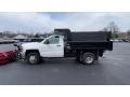 2019 Summit White Chevrolet Silverado 3500HD Work Truck Regular Cab 4x4 Dump Truck  photo #5